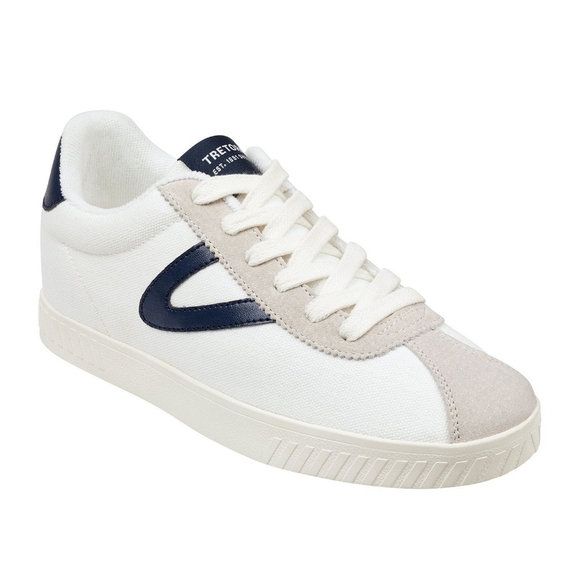 Tretorn Callie Leather and Canvas Sneaker - Picture 1 of 8